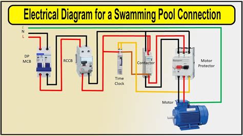 swimming pool electrical wiring diagram